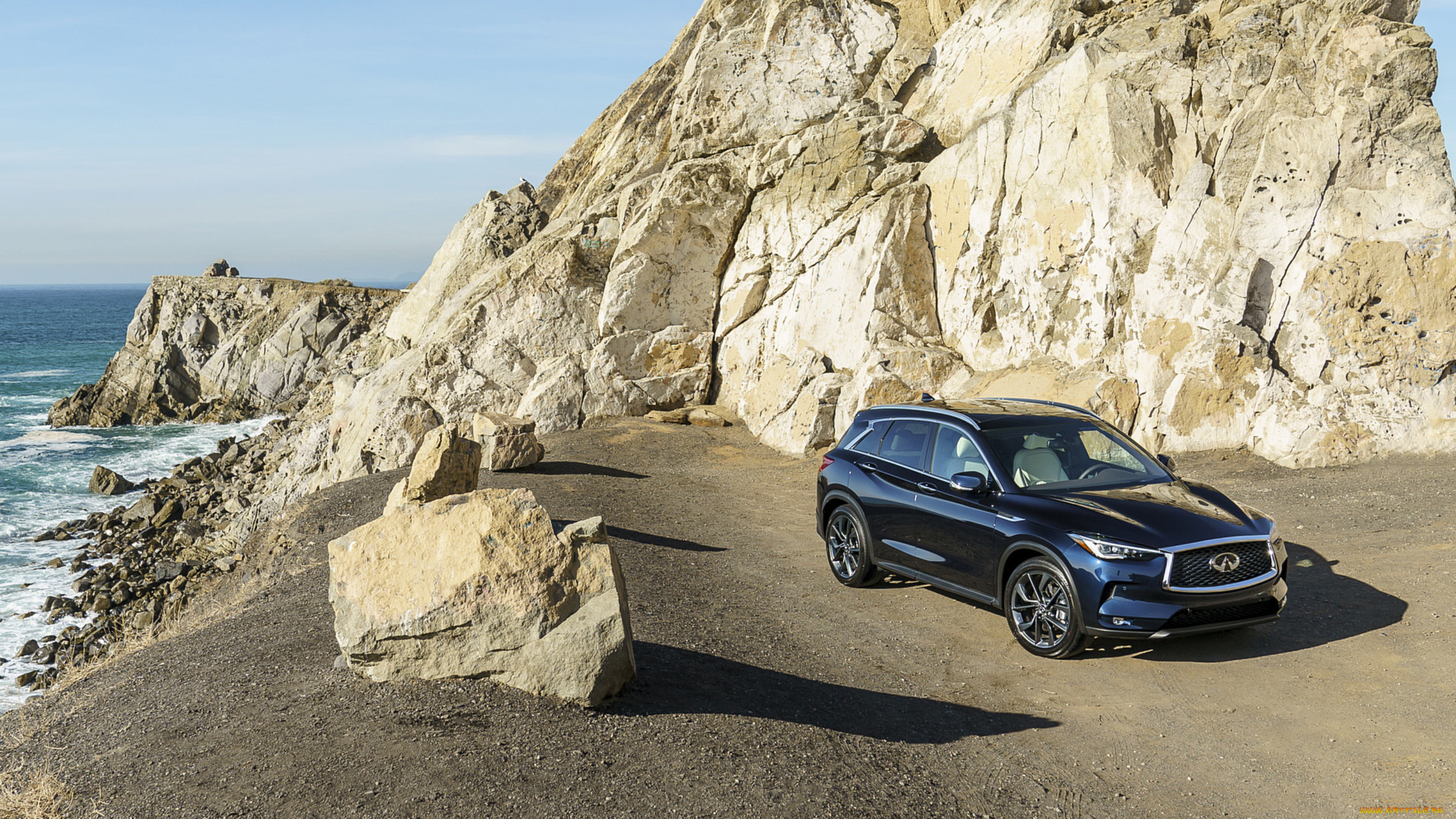 infiniti qx50 2019, , infiniti, 2019, qx50, blue